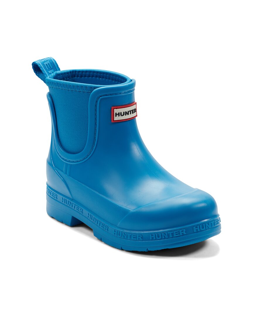 Hunter Lass Rubber Rain Boot In Blue