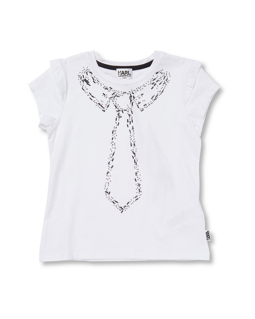 Image of Karl Lagerfeld Beaded T-Shirt