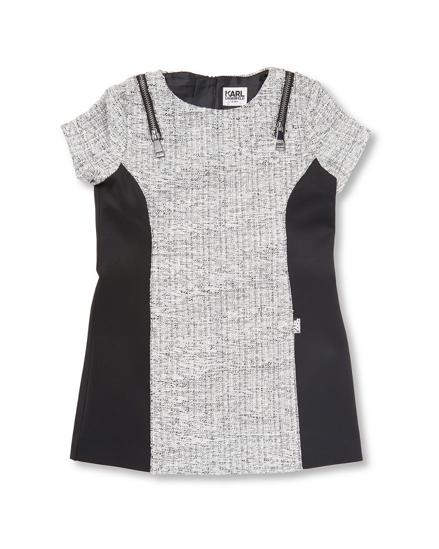 Image of Karl Lagerfeld Colorblocked Shift Dress