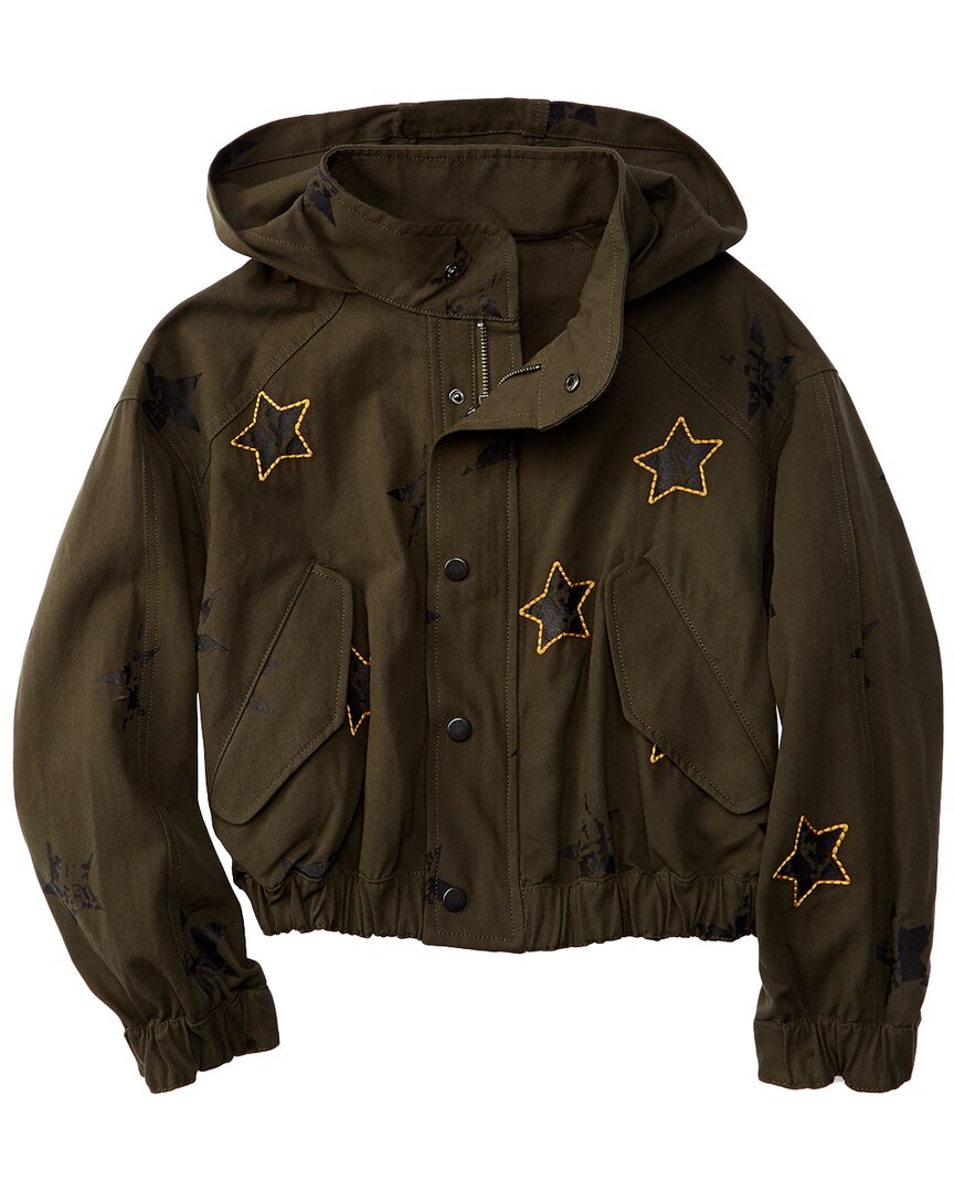 Image of Vintage Havana Banded Bomber Jacket