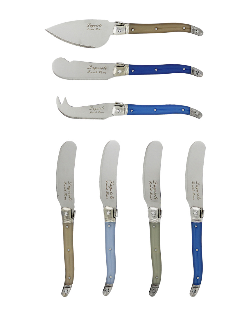 Shop French Home Laguiole 7pc Cheese Knife Set