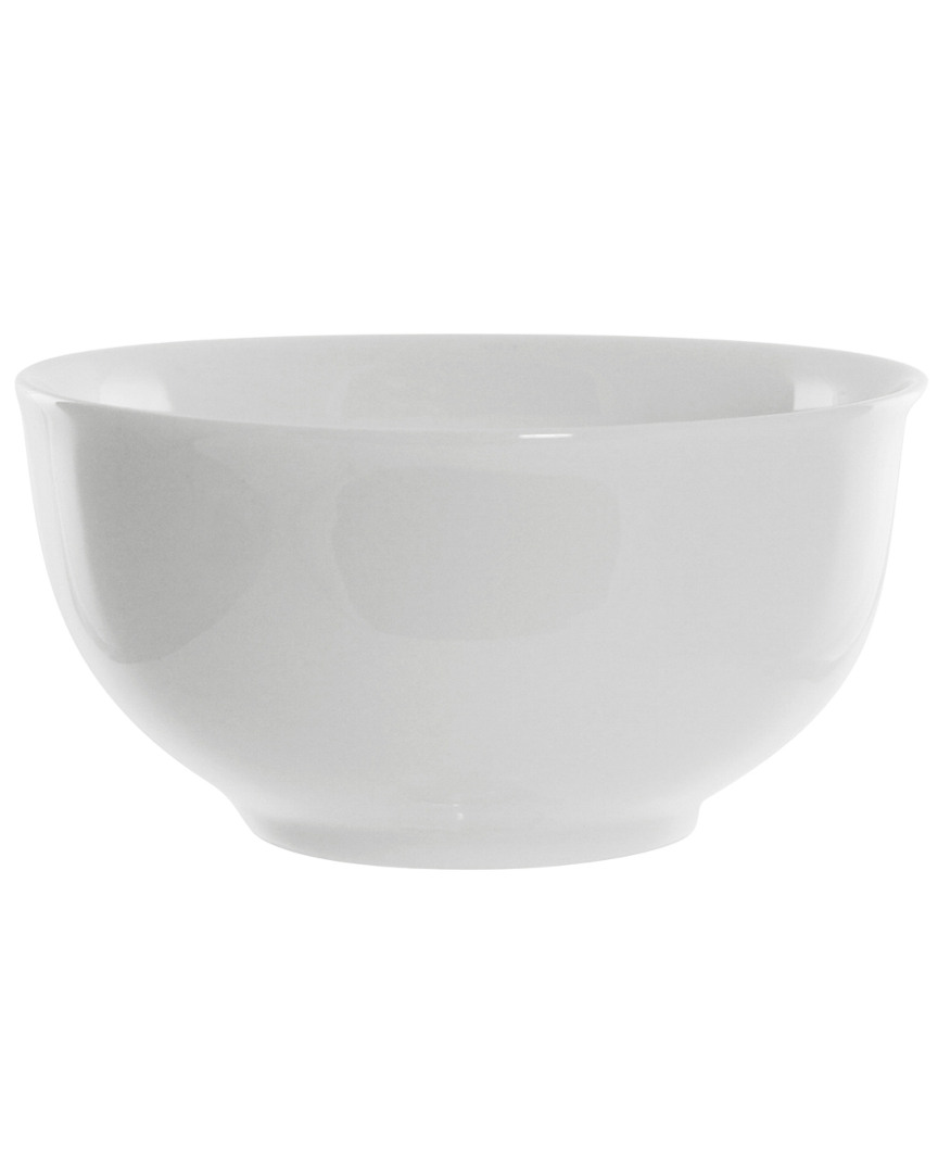 Ten Strawberry Street Set Of 6 Classic White Small Rice Bowls