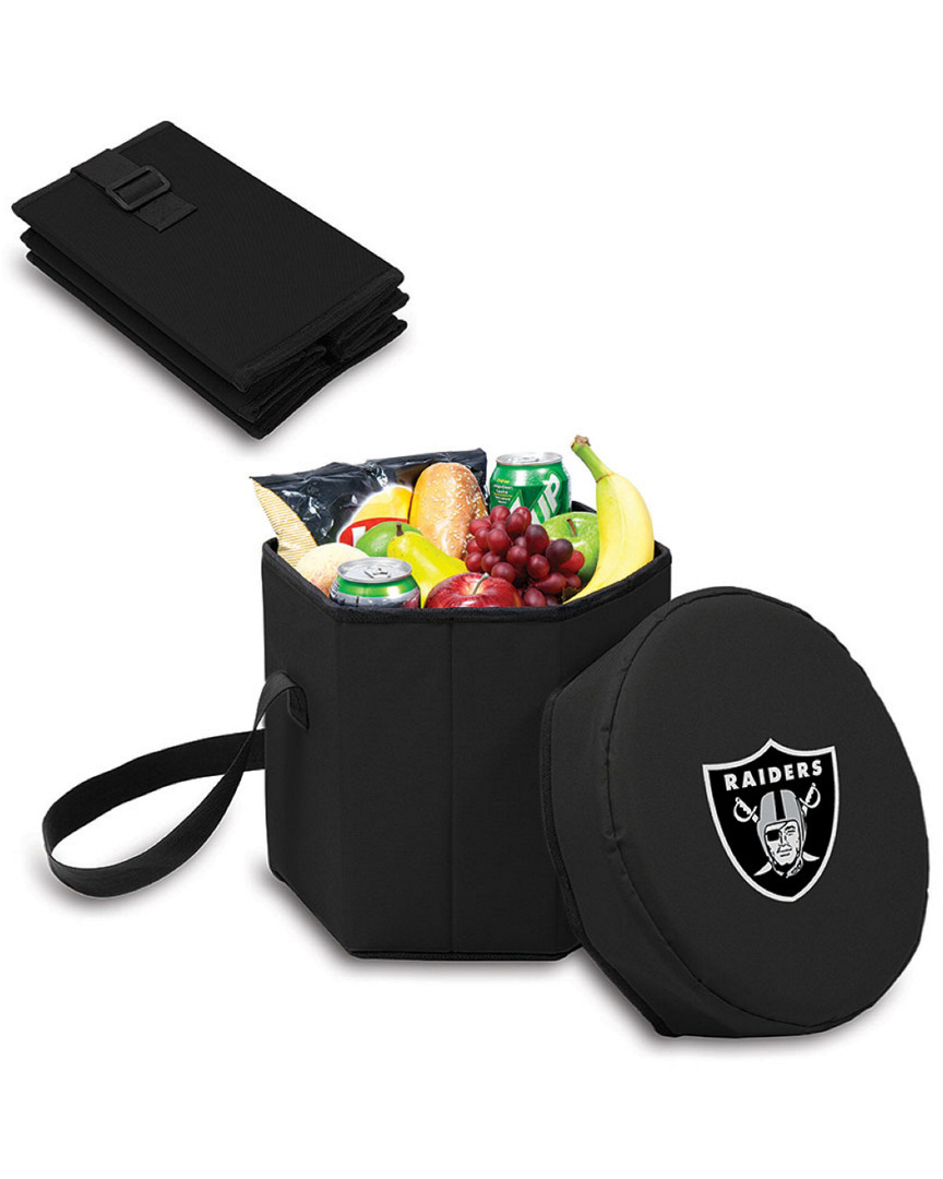 Picnic Time Discontinued  Oakland Raiders Bongo Cooler In Burgundy