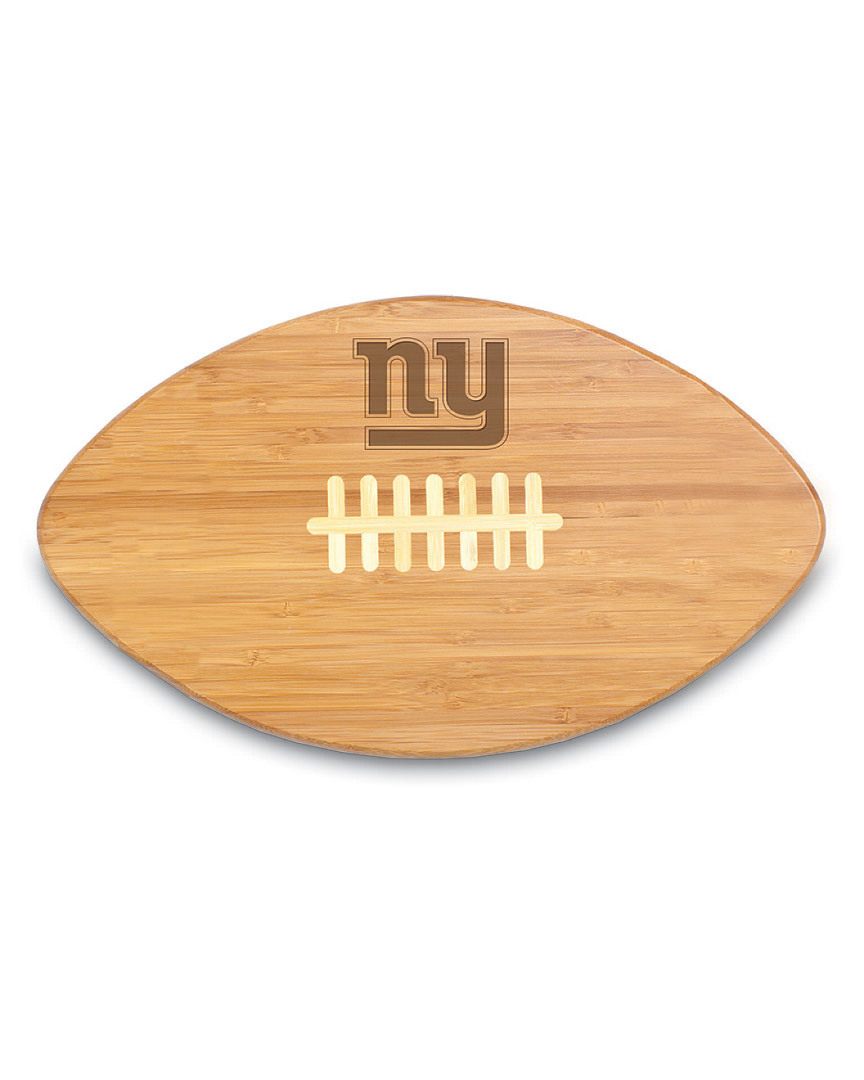 Picnic Time New York Giants Touchdown Pro Cutting Board In Multicolor