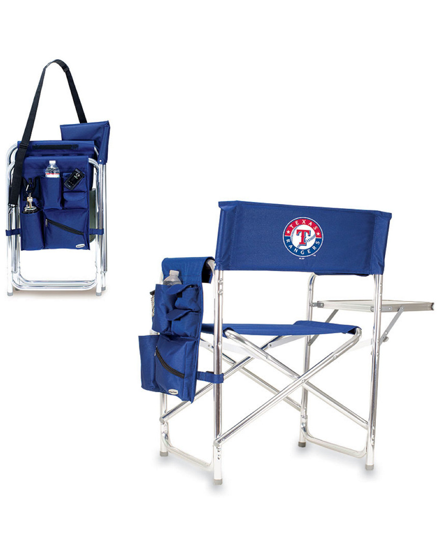 Picnic Time Discontinued Texas Rangers Sports Chair
