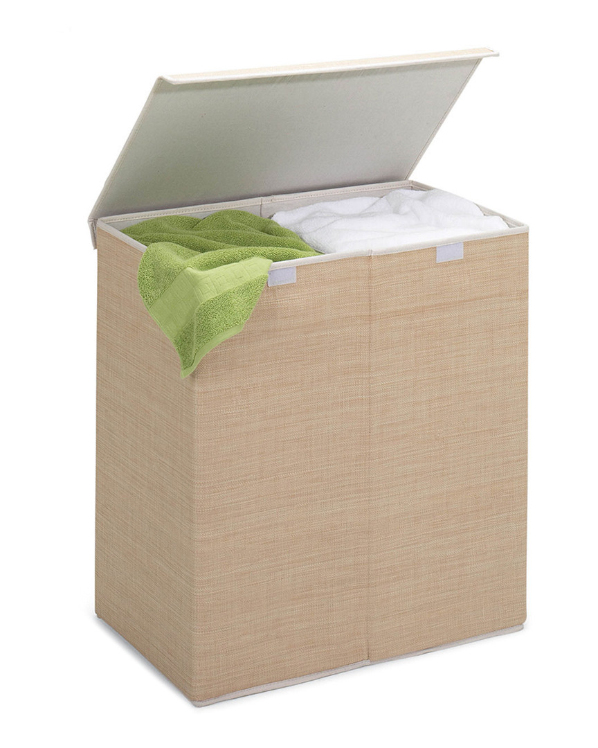 Honey-can-do Double Resin Hamper In Multicolor