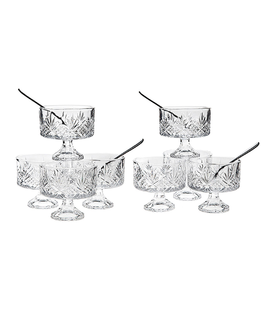 Godinger Dublin 16pc Tasters Trifle Set In Transparent