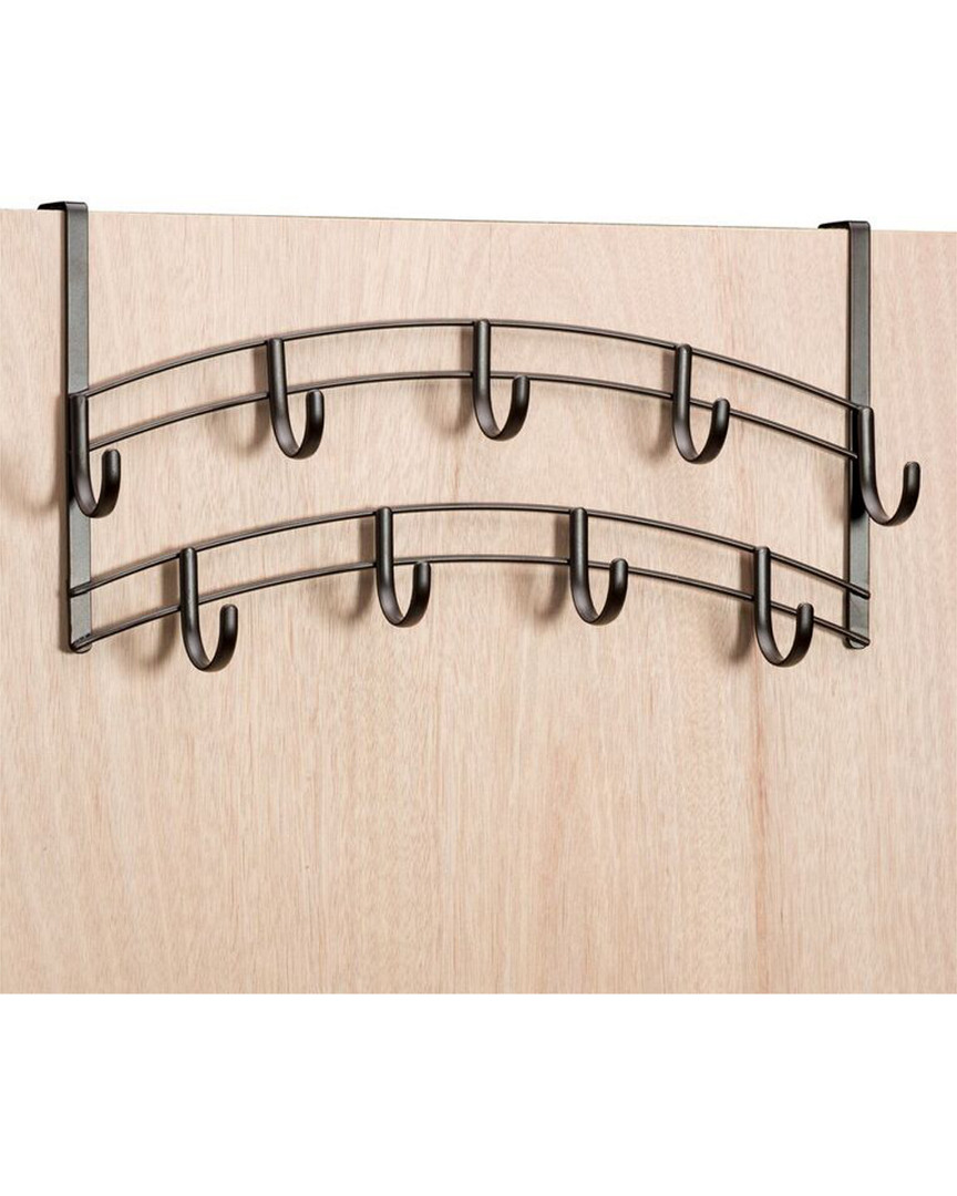 Lynk Bronze Nine-hook Over-door Organizer
