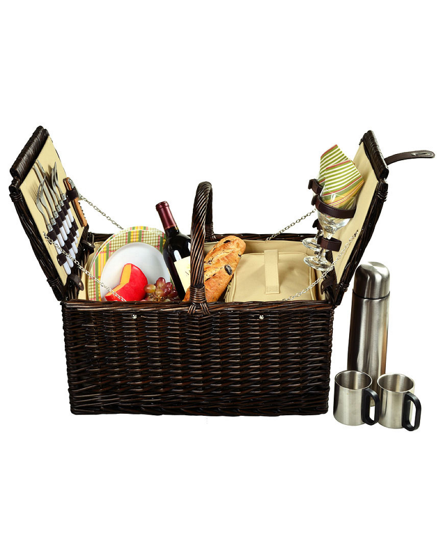 Picnic At Ascot Surrey Picnic Basket For 2 With Coffee Set In Nocolor