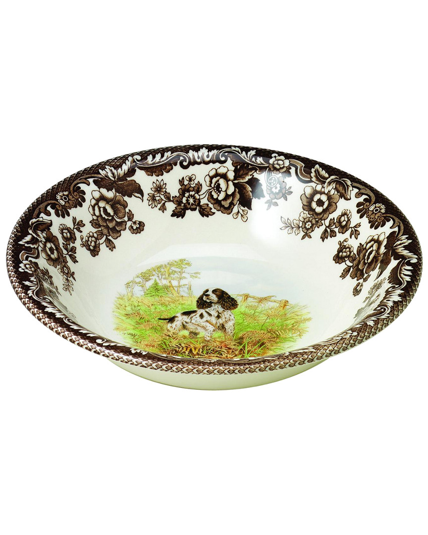 Spode Woodland Hunting Dogs Ascot Cereal Bowl
