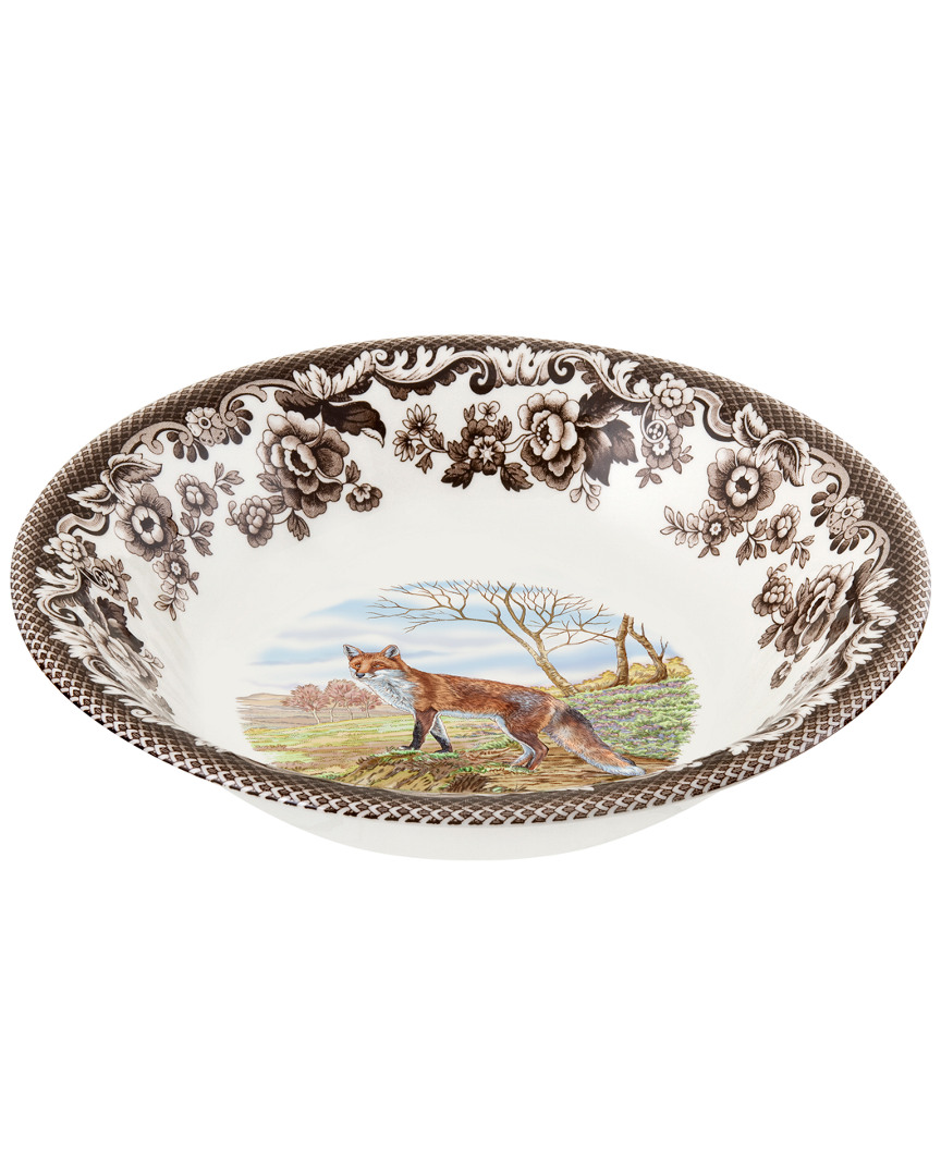 Spode Woodland Red Fox Ascot Cereal Bowl