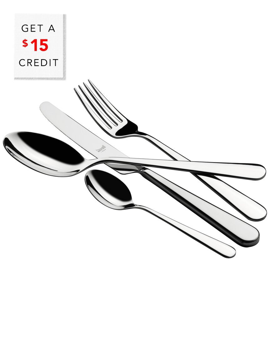 Mepra Edera 24pc Flatware Set With $15 Credit In Nocolor