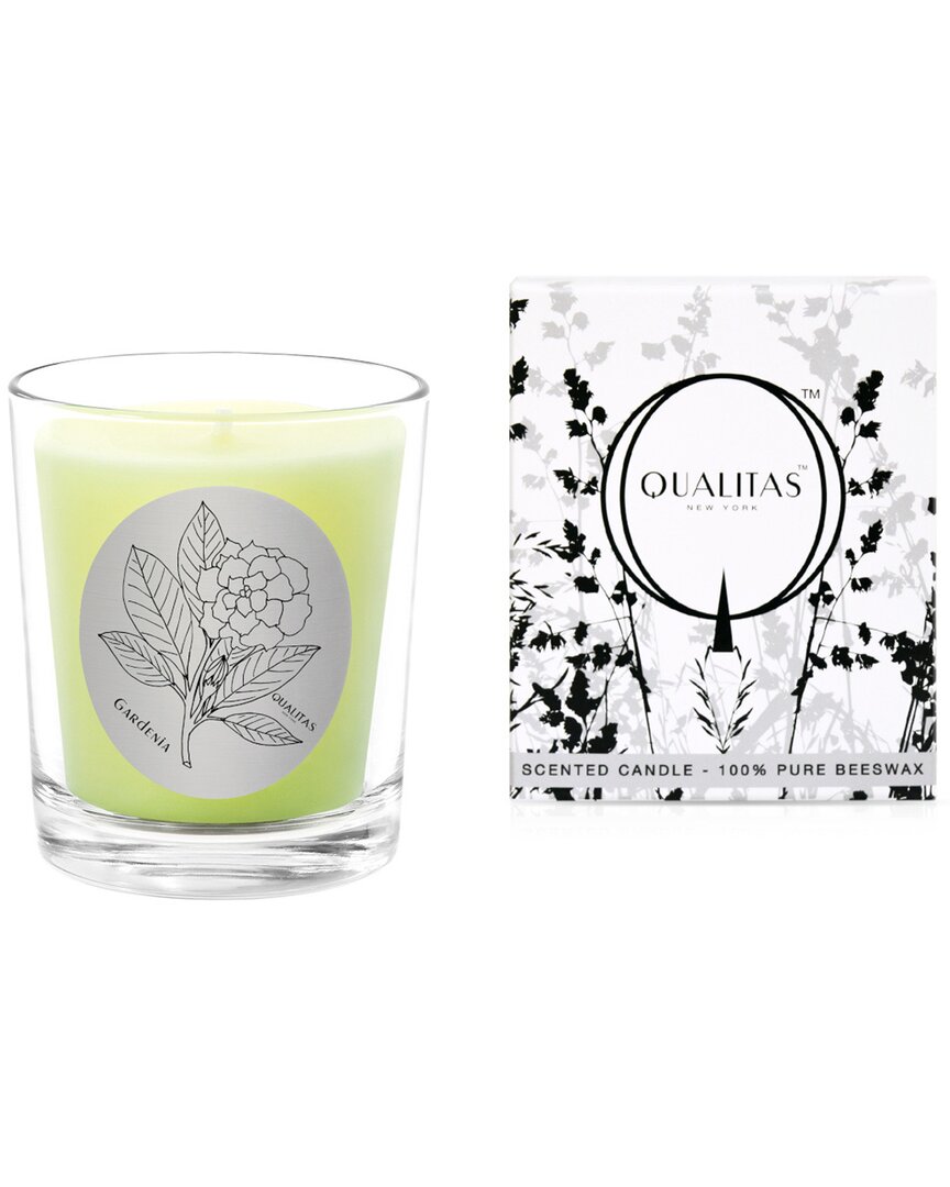 Qualitas Gardenia 6.5oz Beeswax Candle