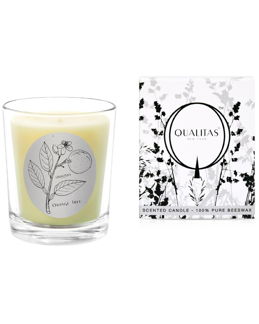 Qualitas Orange Tree 6.5oz Beeswax Candle