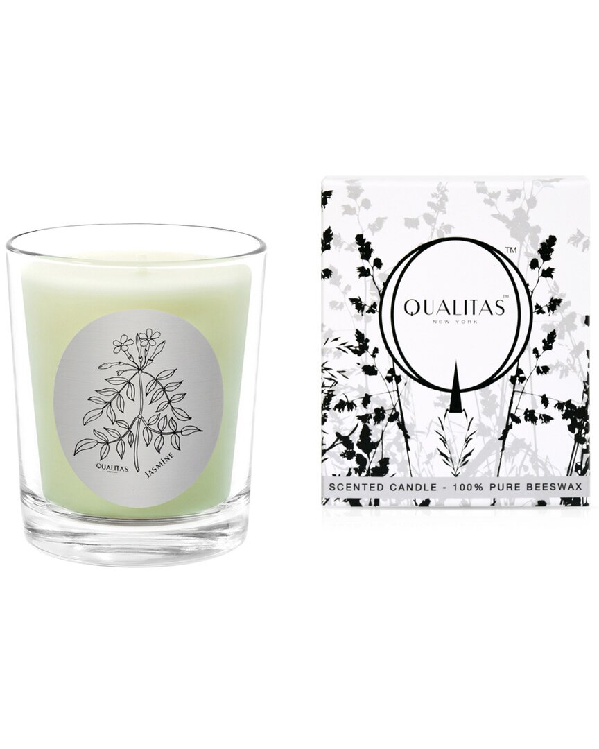 Qualitas Jasmine 6.5oz Beeswax Candle
