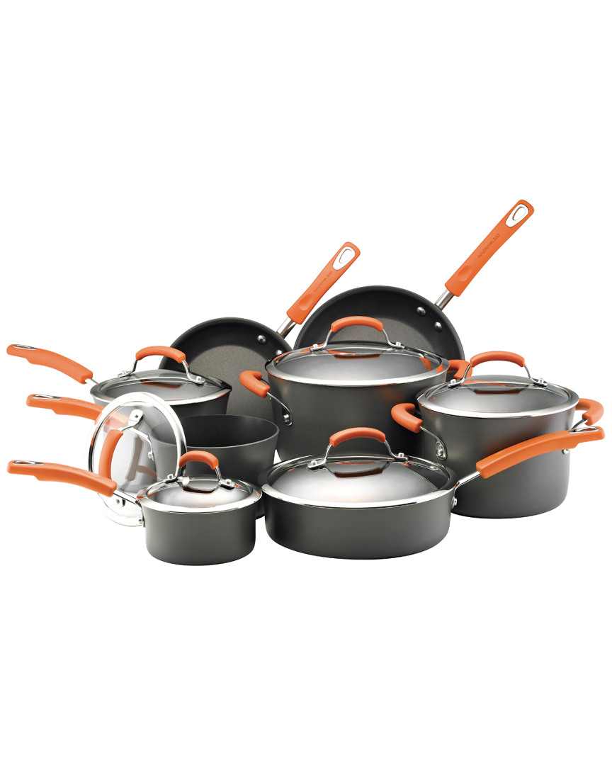 Rachael Ray 8pc Hard-anodized Nonstick Cookware Set