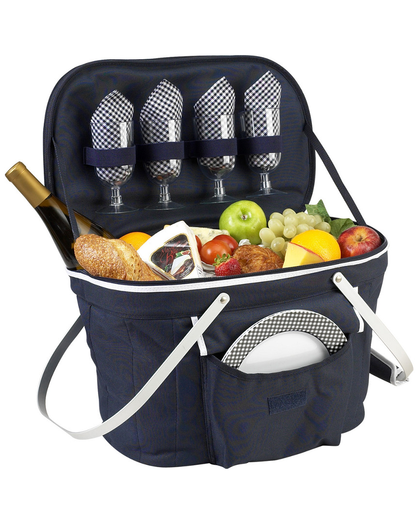 Shop Picnic At Ascot Collapsible Insulated Picnic Basket