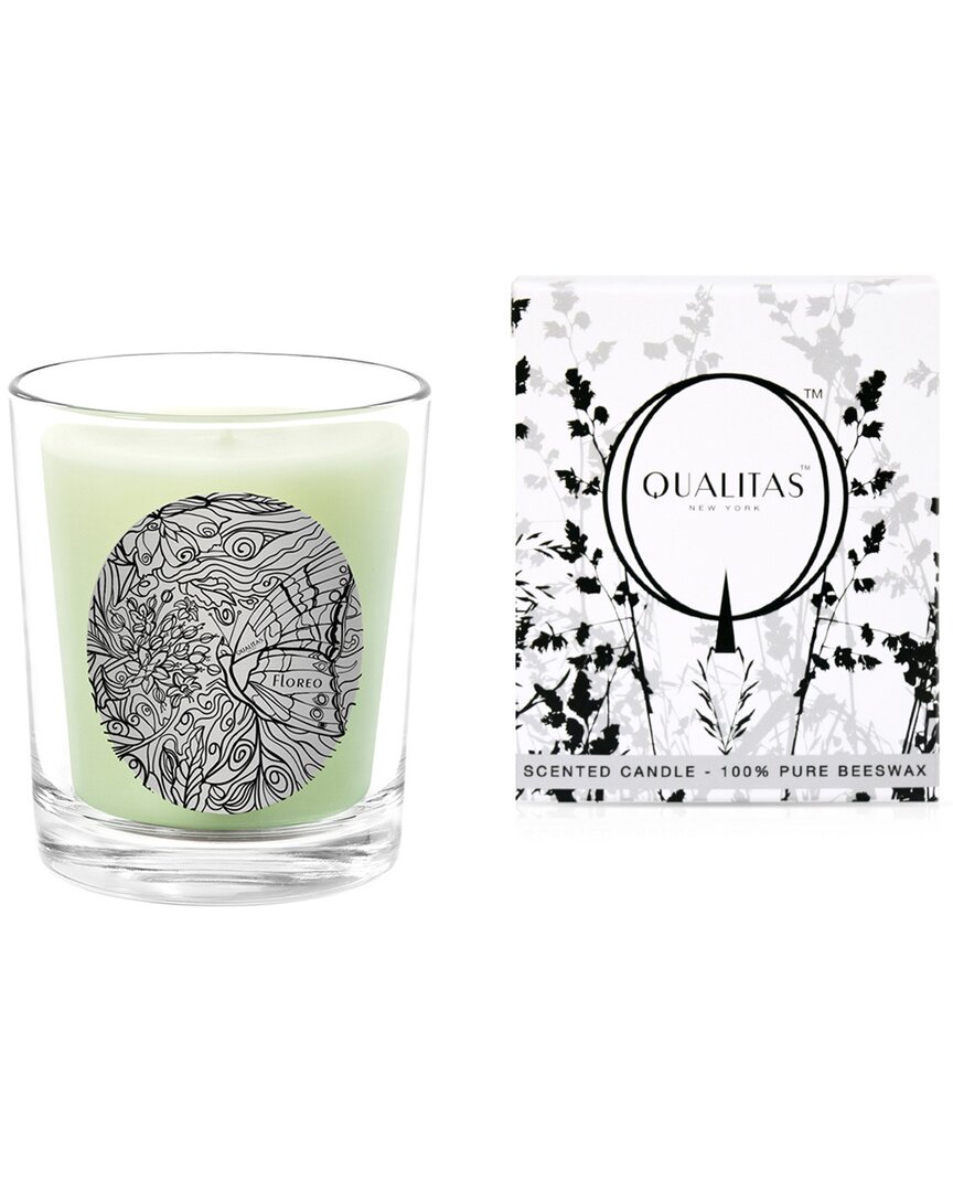 Qualitas Floreo 6.5oz Beeswax Candle