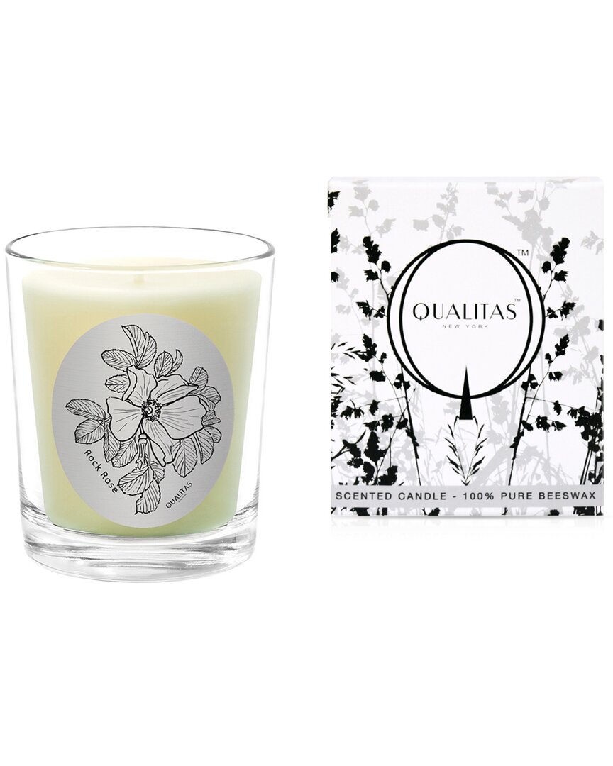 Qualitas Rock Rose 6.5oz Beeswax Candle