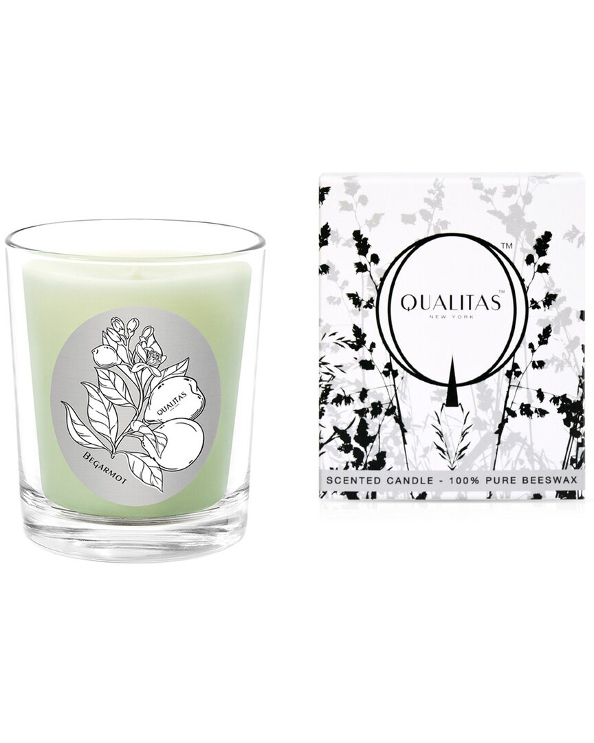 Qualitas Bergamot 6.5oz Beeswax Candle