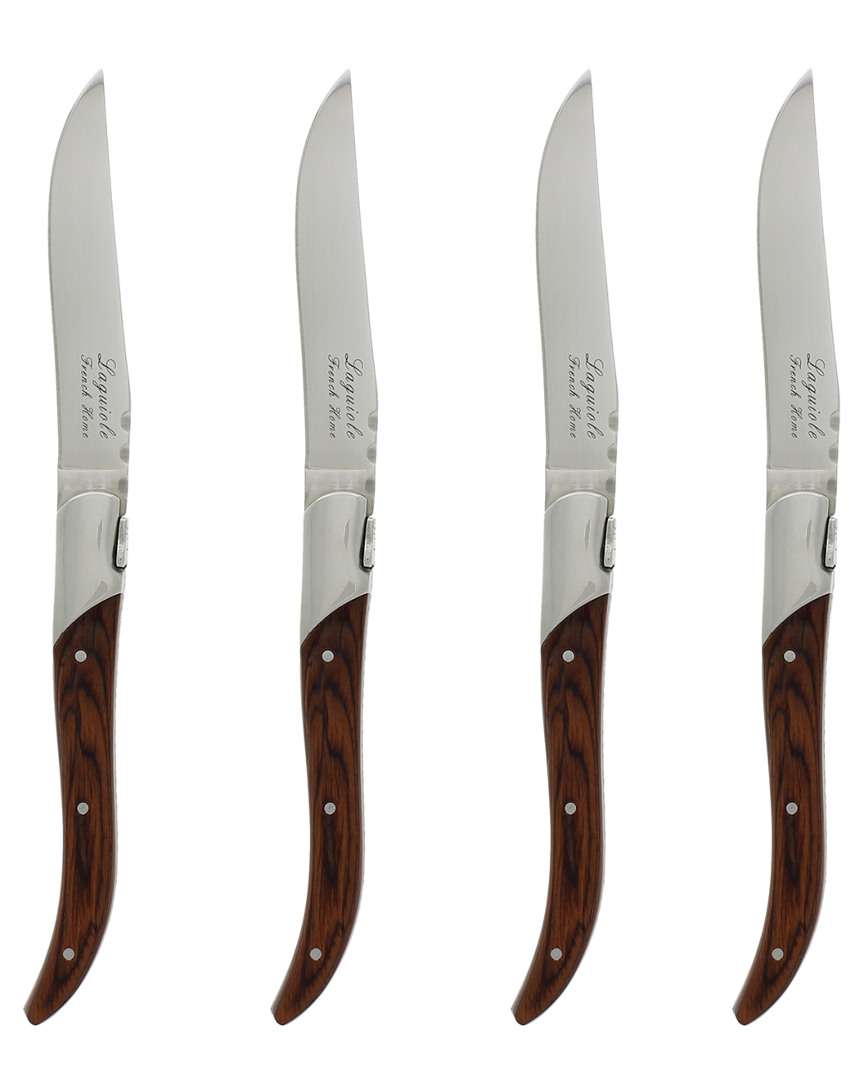French Home Laguiole Set Of 4 Steak Knives