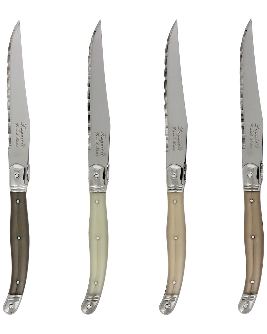 French Home Laguiole 4pc Steak Knives Set