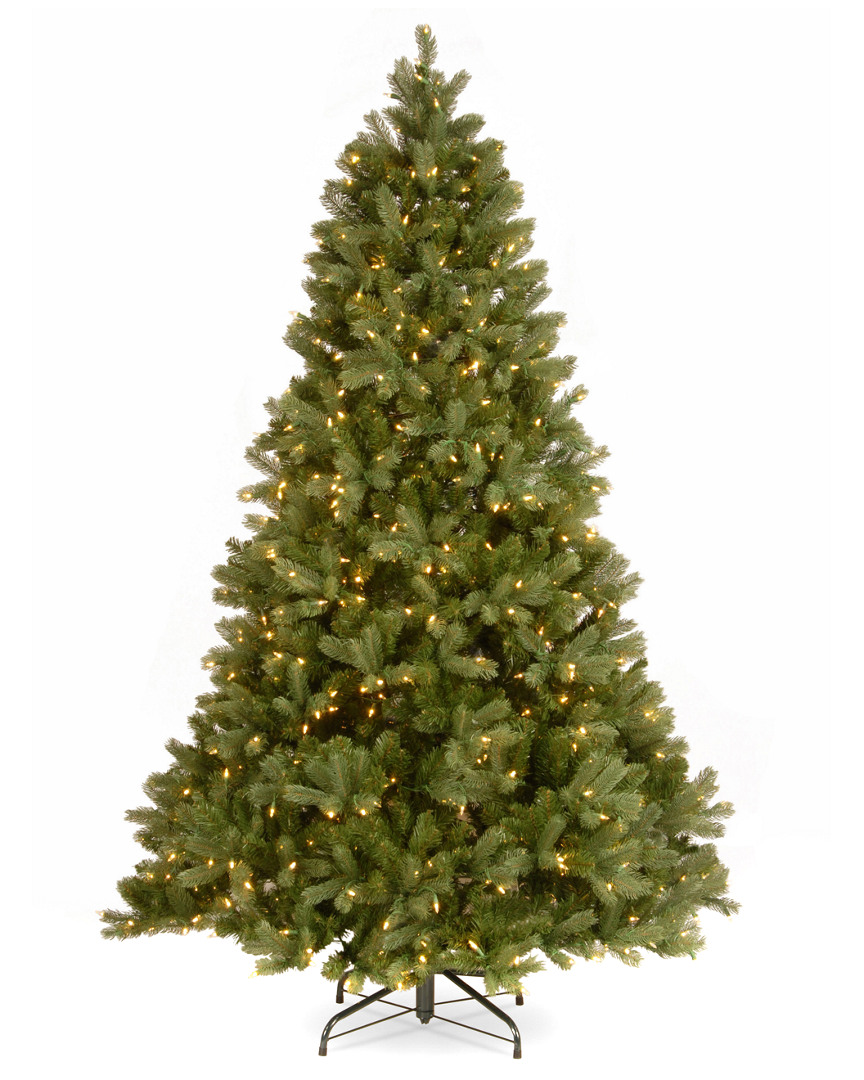 National Tree Company 6.5ft Feel Real Downswept Douglas Fir Tree With Clear Lights