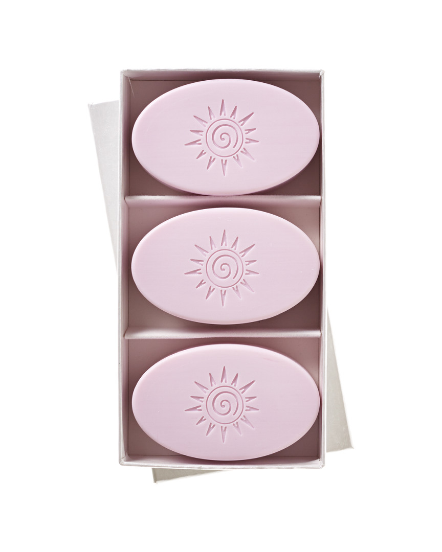 Carved Solutions Dawns Sun Set Of 3 Soap Bars