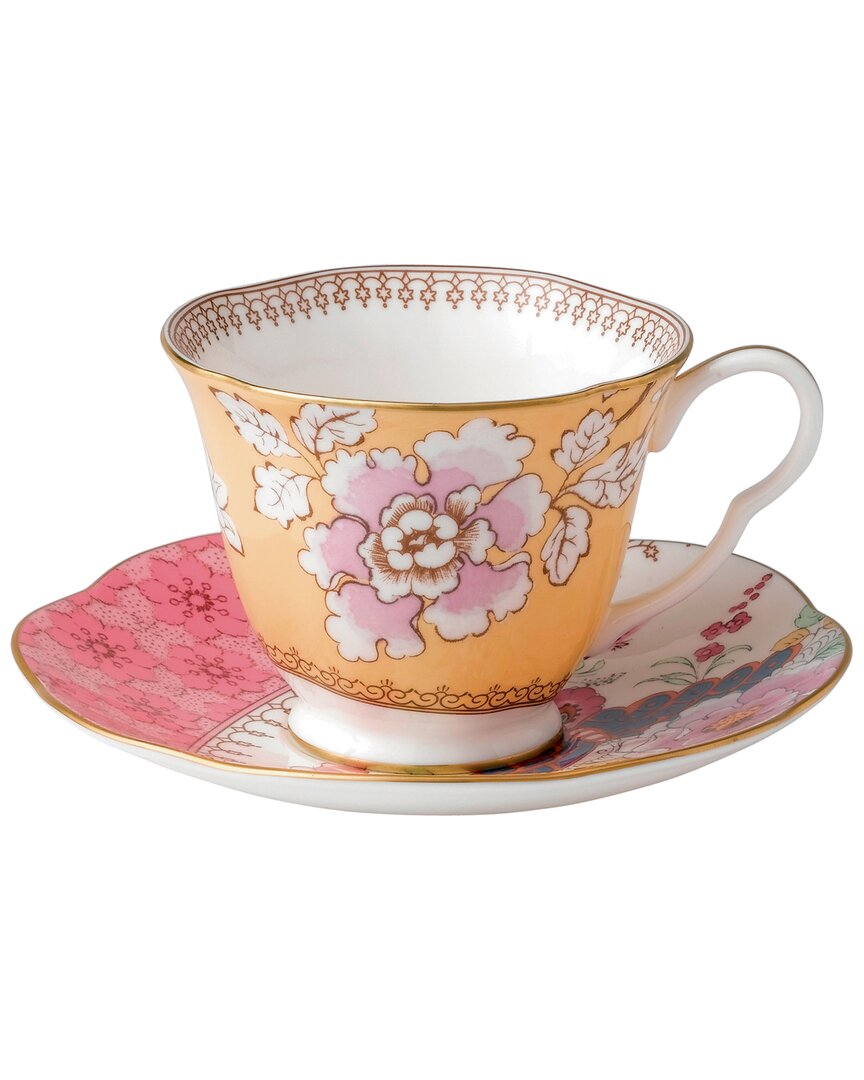Shop Wedgwood Butterfly Bloom Teacup & Saucer With $8 Credit
