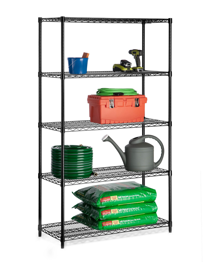 Shop Honey-can-do 5-tier Shelf In Nocolor