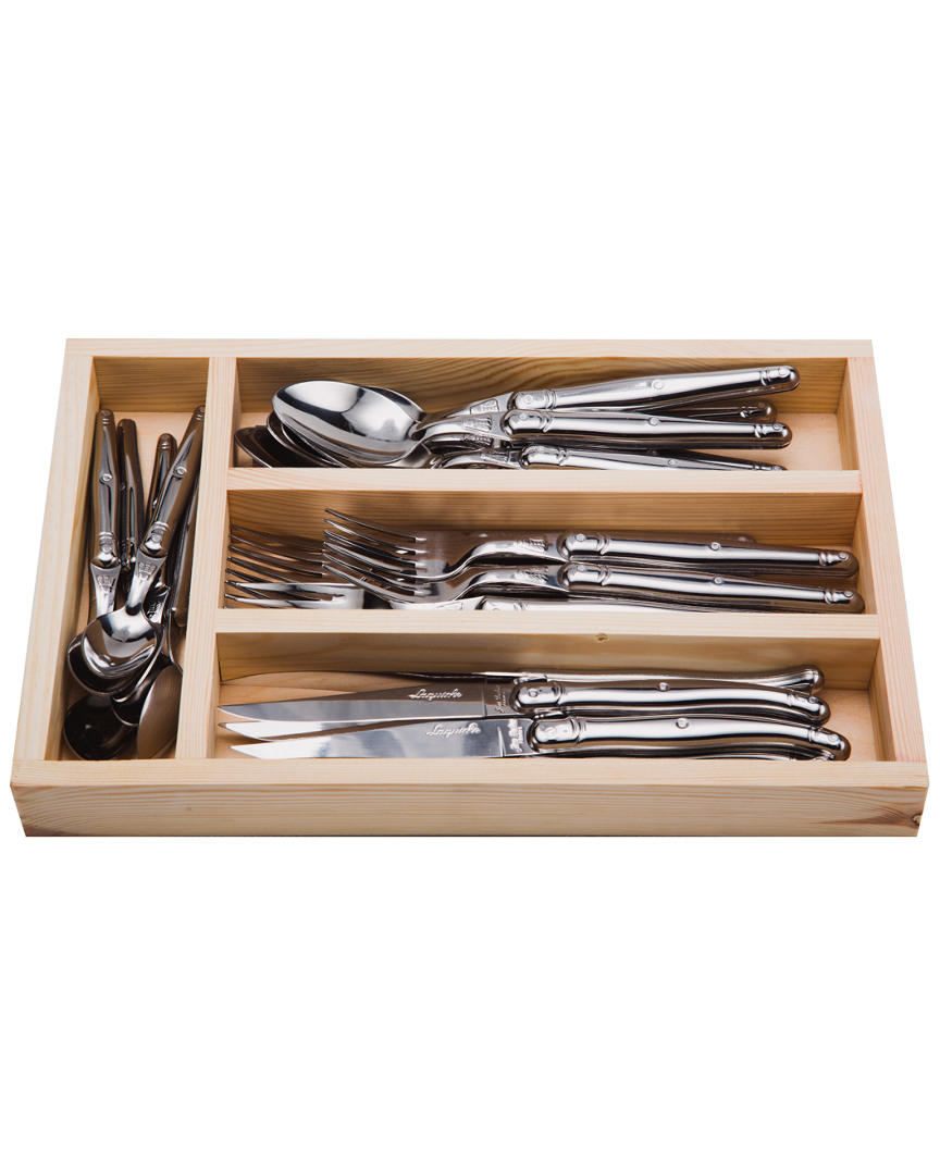 Jean Dubost Laguiole 24pc Flatware Set