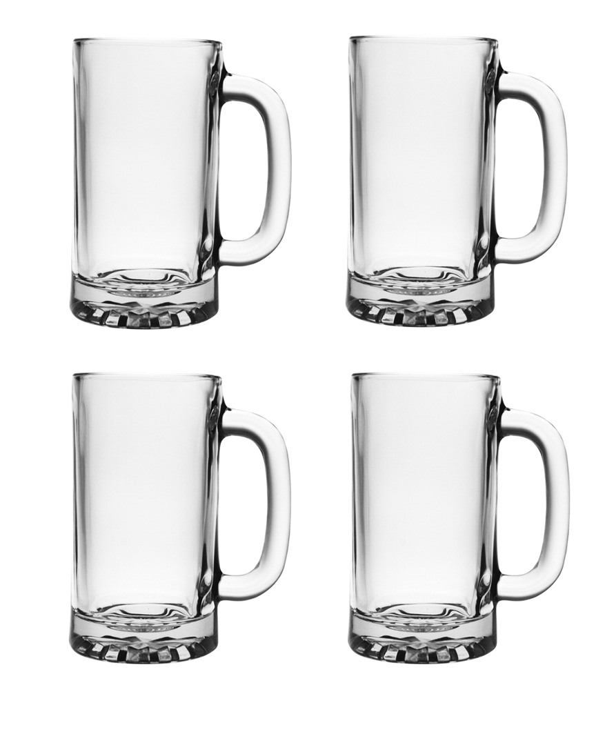 Susquehanna Glass Set Of Four 16oz Pub Mugs