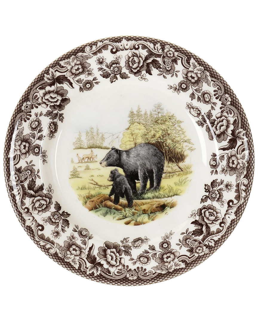 Spode Woodland American Wildlife Salad Plate