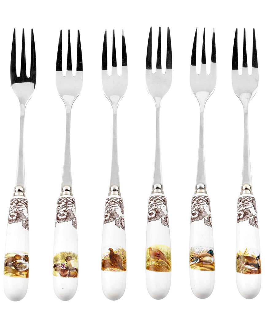 Shop Spode Woodland Cutlery Set Of 6 Pastry Forks