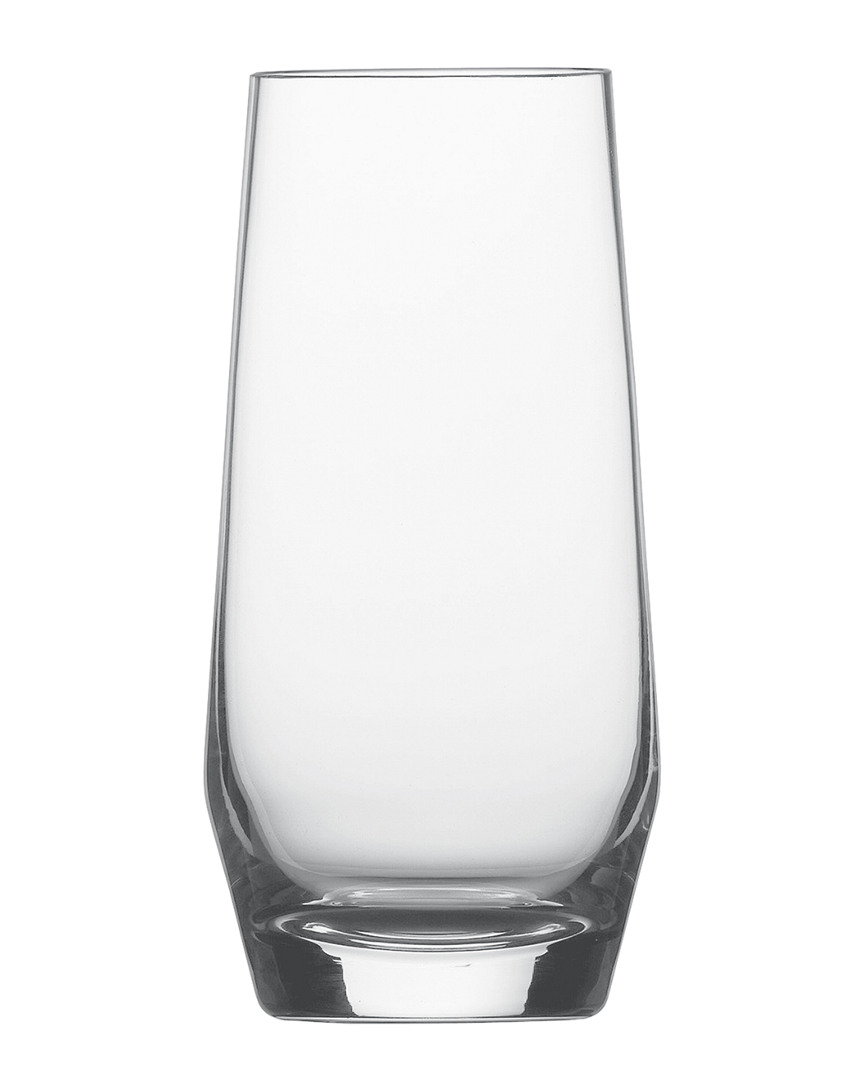 Schott Zwiesel Glass Pure Tritan Crystal Longdrink Glasses (set Of 6) In Clear