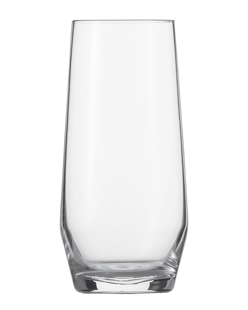 Schott Zwiesel Glass Pure Tritan Crystal Cocktail Tumbler Glasses (set Of 6) In Clear