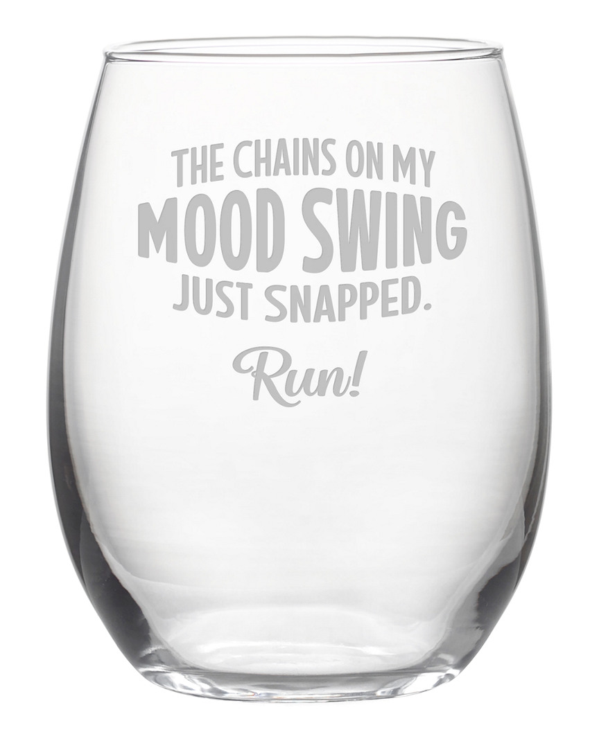 Susquehanna Glass Dnu Unprofitable  Mood Swing Stemless Wine & Gift Box