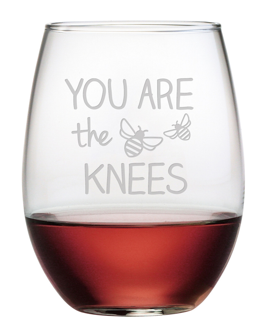 Susquehanna Set Of Four 21oz Bees Knees Stemless Tumbler