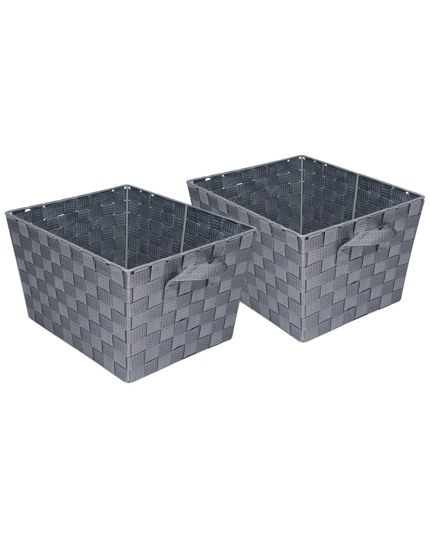 Shop Honey-can-do Set Of 2 Woven Baskets