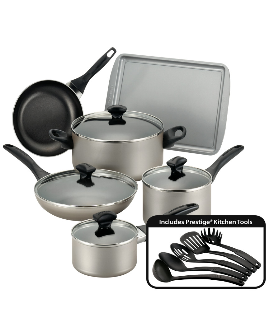 Shop Farberware Dishwasher Safe Nonstick 15pc Cookware Set