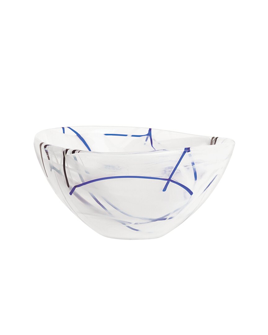 Kosta Boda Small Contrast Glass Bowl