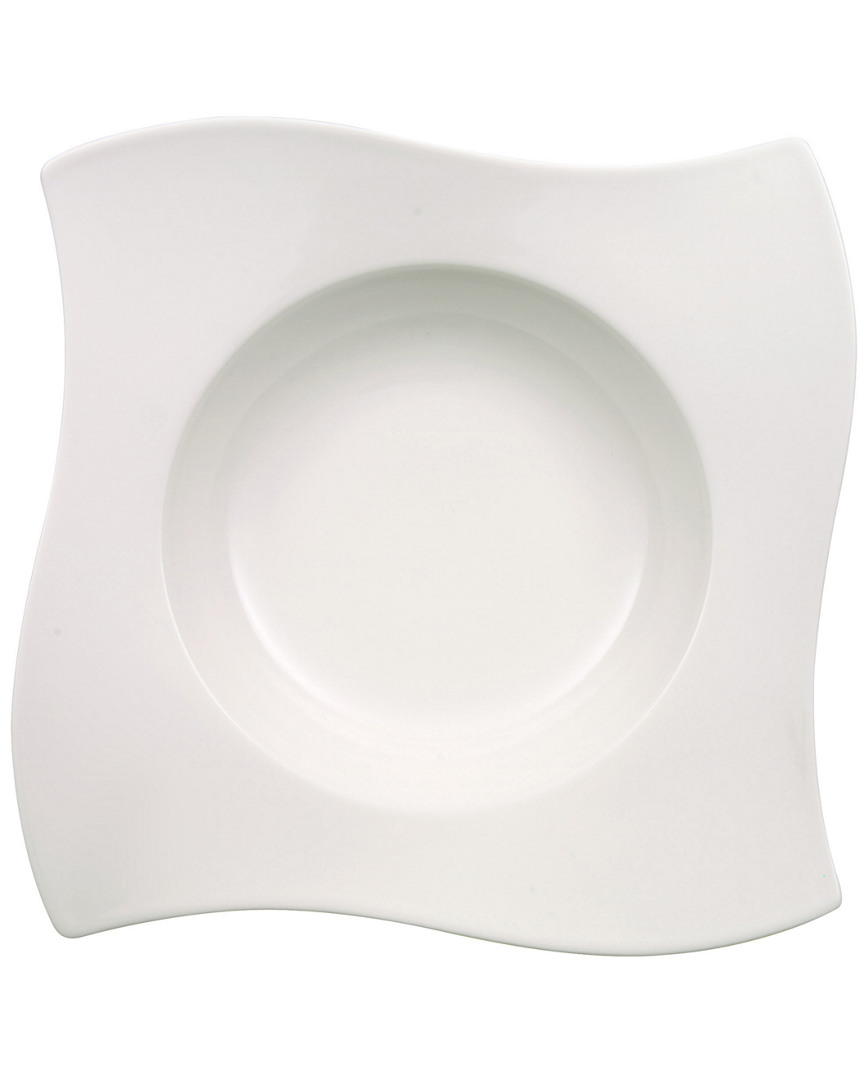 Villeroy & Boch New Wave 11in Pasta Plate In White