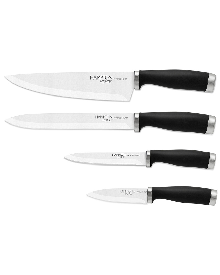 Hampton Forge Epicure 4pc Soft Grip Cutlery Set In Gold