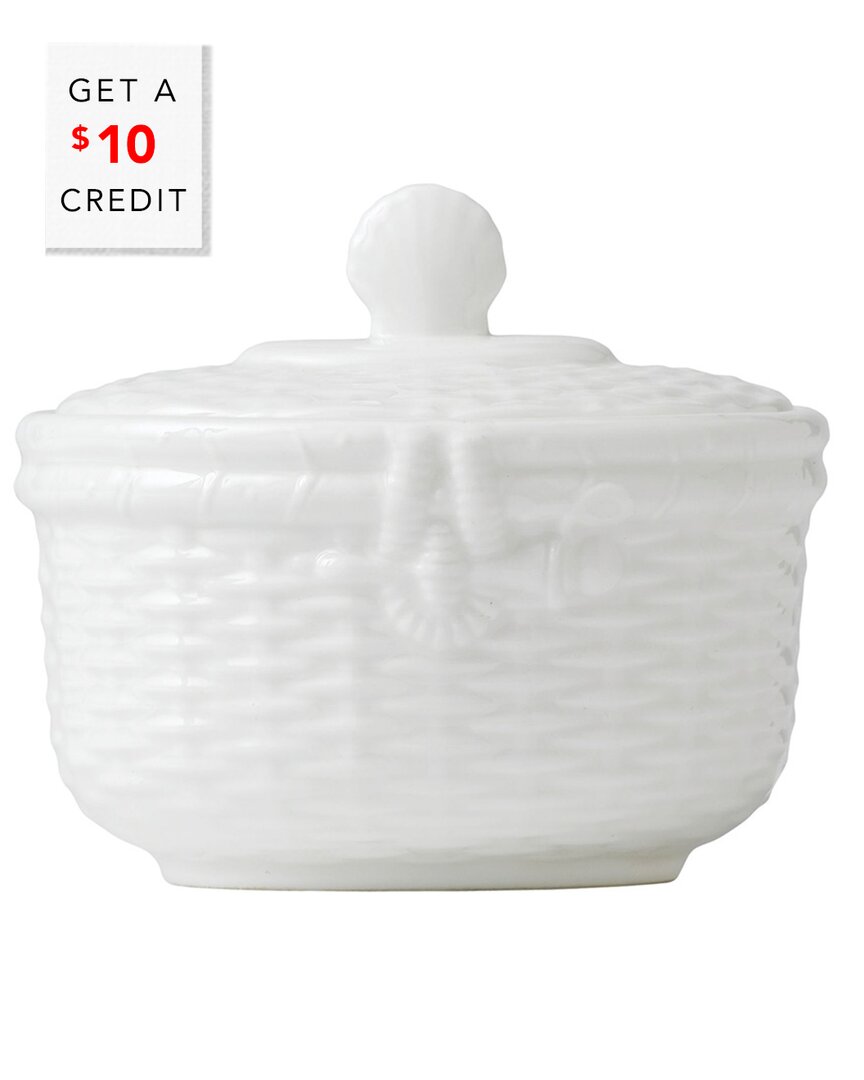 Shop Wedgwood Nantucket Sugar Canister With $9 Credit