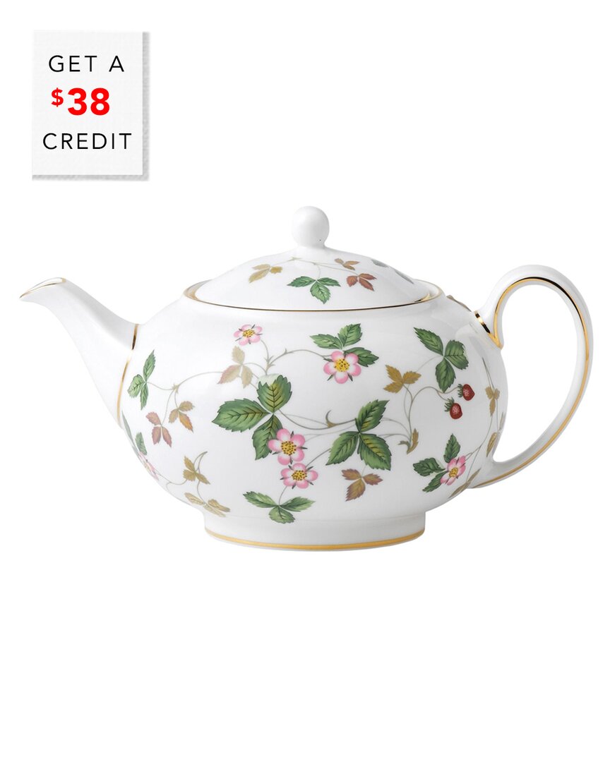 Wedgwood Wild Strawberry Large Teapot