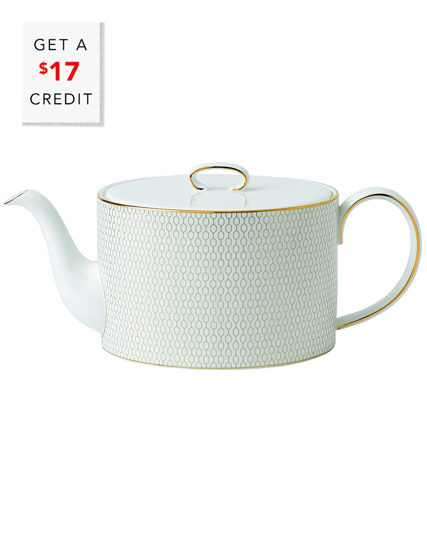 Wedgwood Arris Teapot With $17 Credit In Nocolor