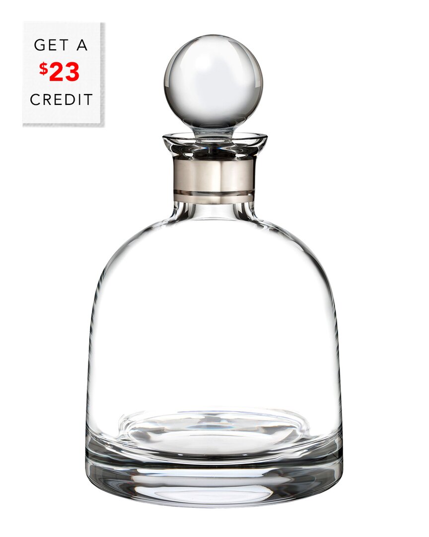 Shop Waterford Elegance Short Decanter With $23 Credit