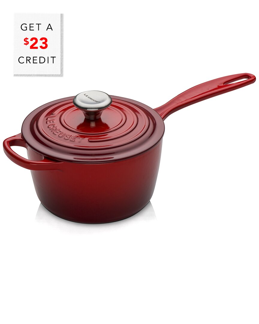 Le Creuset Signature 1.75-quart Enameled Cast Iron Saucepan