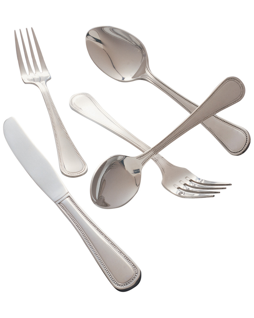 Ten Strawberry Street Pearl 20pc Flatware Set