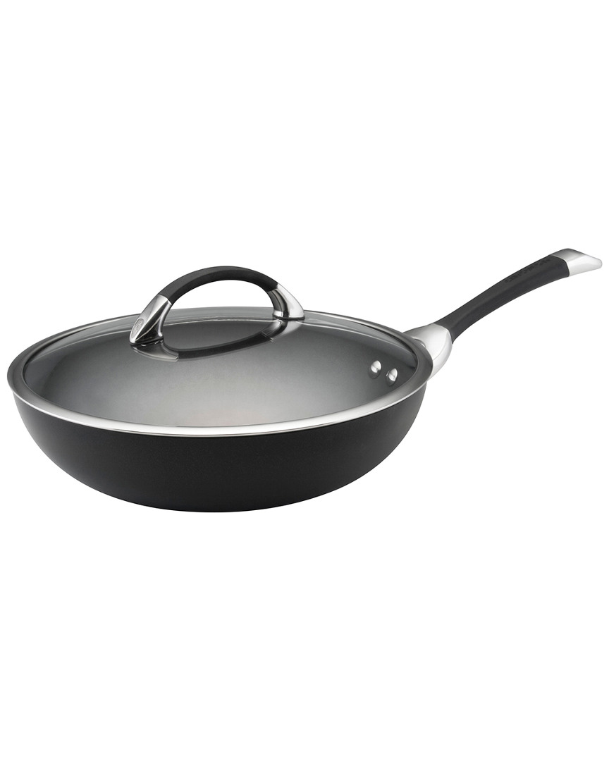 Circulon Symmetry Hard-anodized Nonstick 12in Covered Essential Pan